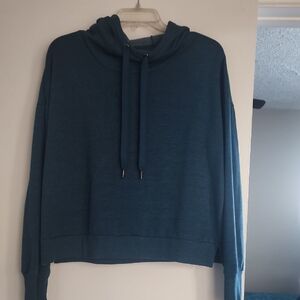 90 Degree By Reflex Teal Hoodie